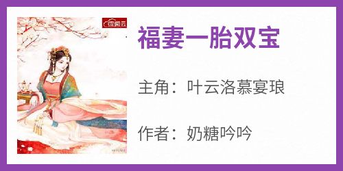 爆款小说《福妻一胎双宝》主角叶云洛慕宴琅全文在线完本阅读