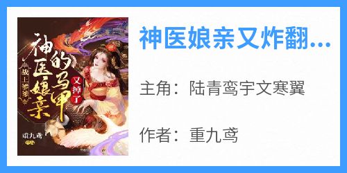 主角是陆青鸾宇文寒翼的小说神医娘亲又炸翻京城了最完整版热门连载